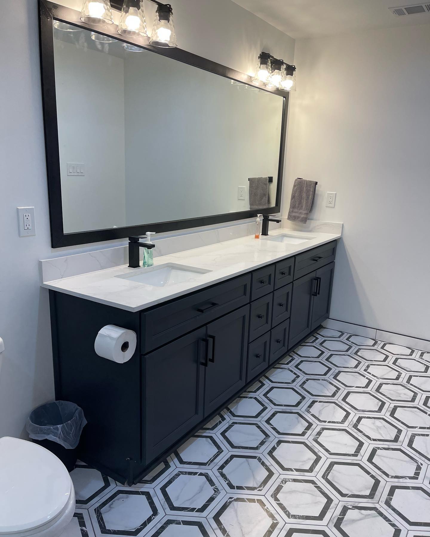 The Powers' Bathroom Remodel in Highland Village, TX