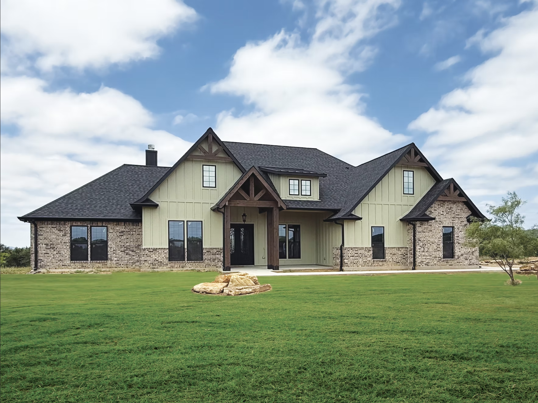 The Akers' Custom Home Build at Possum Kingdom, TX