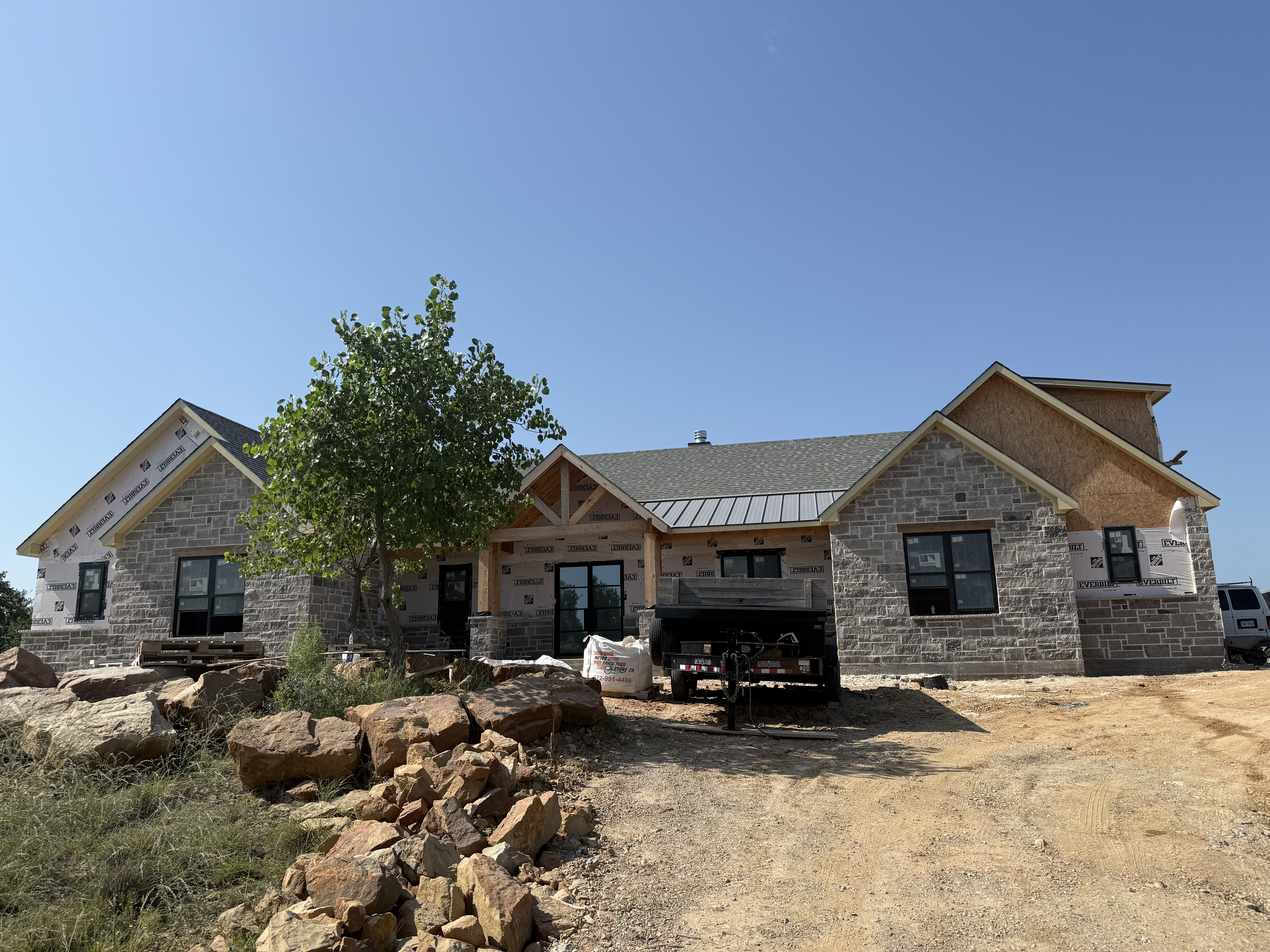 The Evans' Custom Home Build at Possum Kingdom, TX photo 3