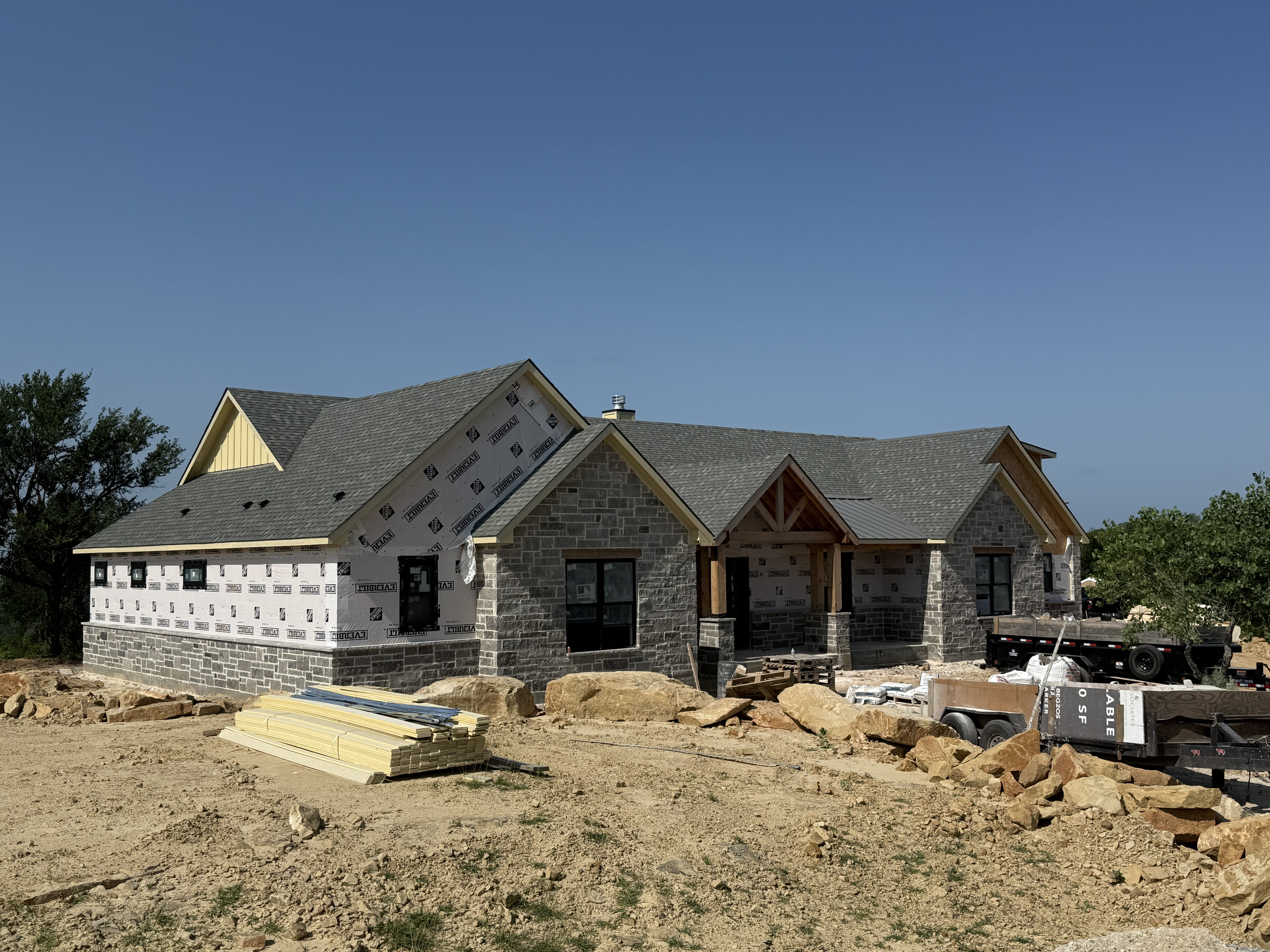 The Evans' Custom Home Build at Possum Kingdom, TX photo 4